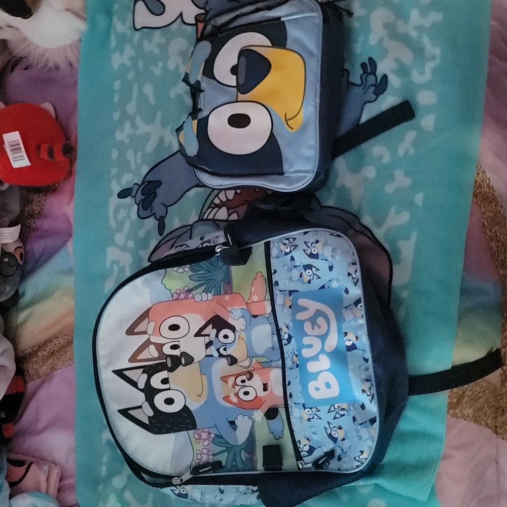 Bluey kids backpack